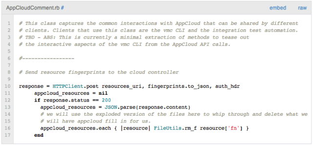 AppCloud AppCloud Gist